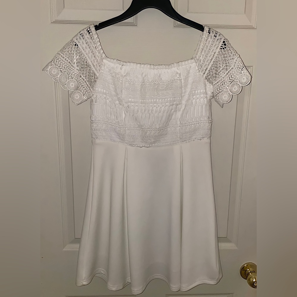 Francesca’s White Dress